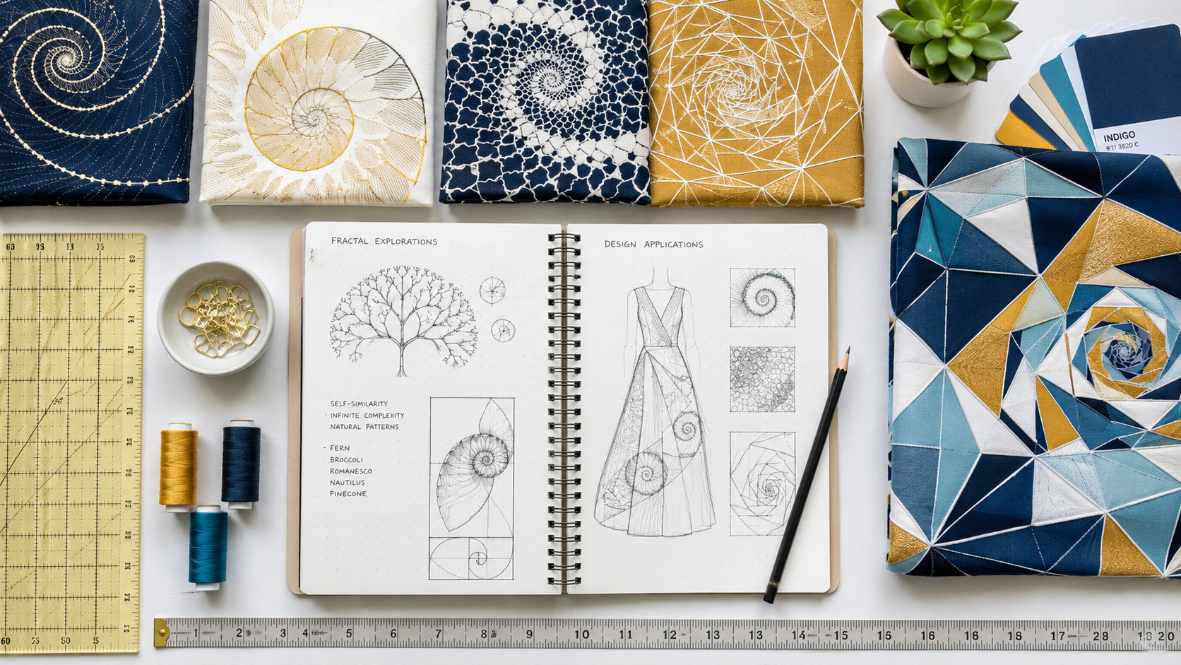 Fibonacci, Fractals, and Fashion
